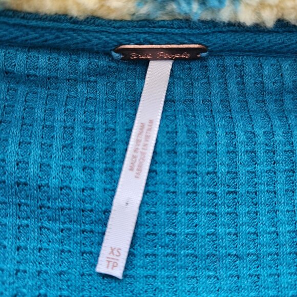 Free People Floral Sherpa Pullover Jacket Warm Comfy Cozy Winter Ski Cabincore - Picture 4 of 8